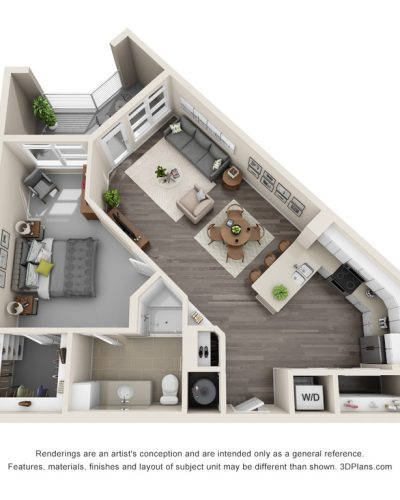 A3 - 1 Bedroom