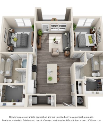 Ba2 - 2 Bedroom